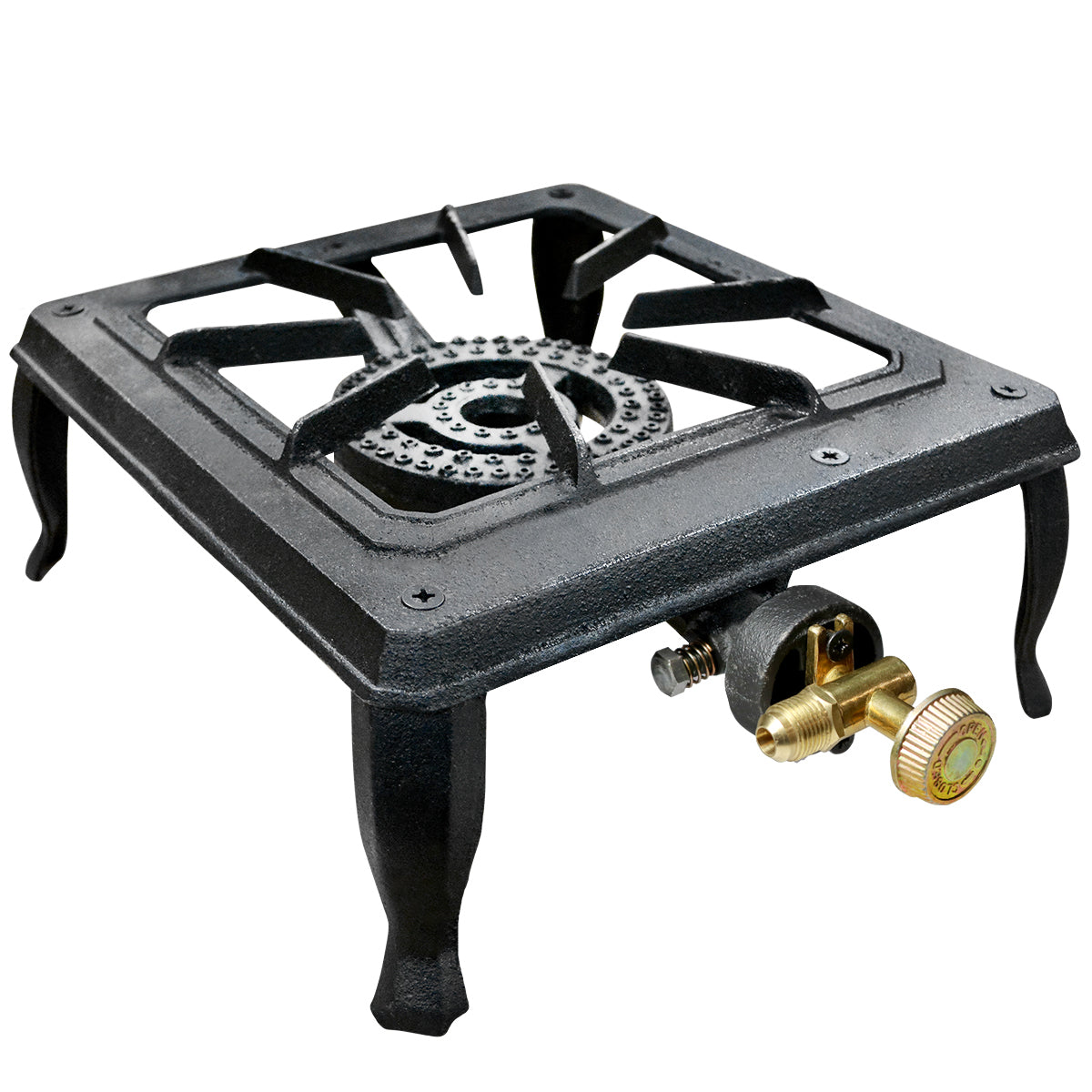 Single Burner Cast Iron Gas Stove – Carolina Cooker