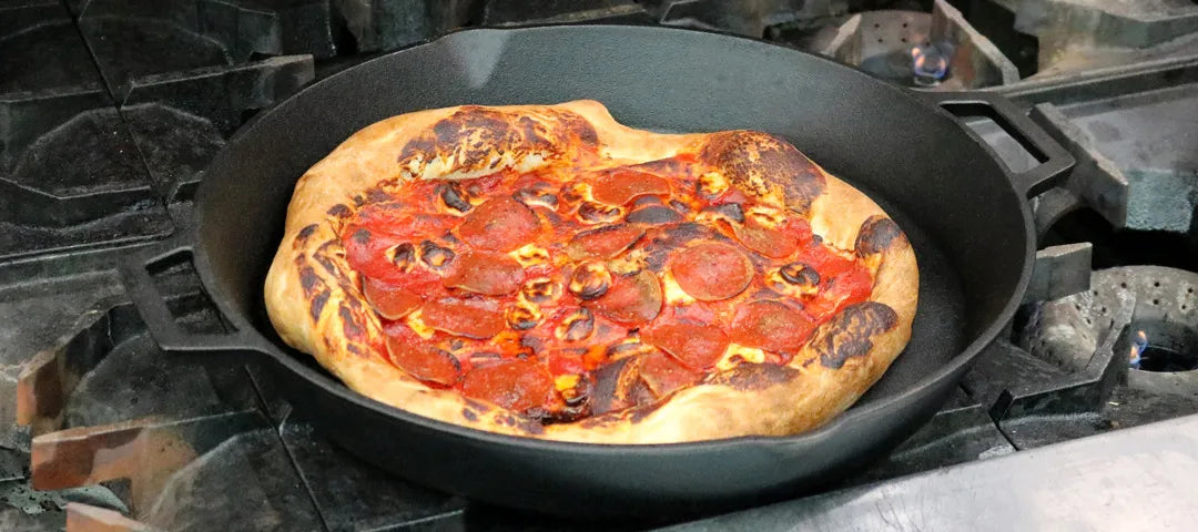 Skillet Pepperoni Pizza