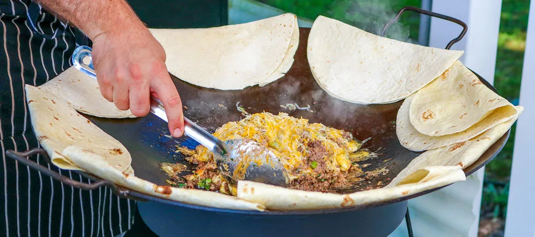 Quick Venison Burritos