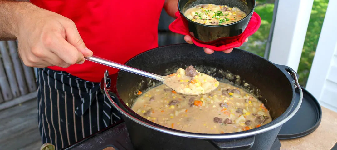 Dove Breast and Corn Chowder