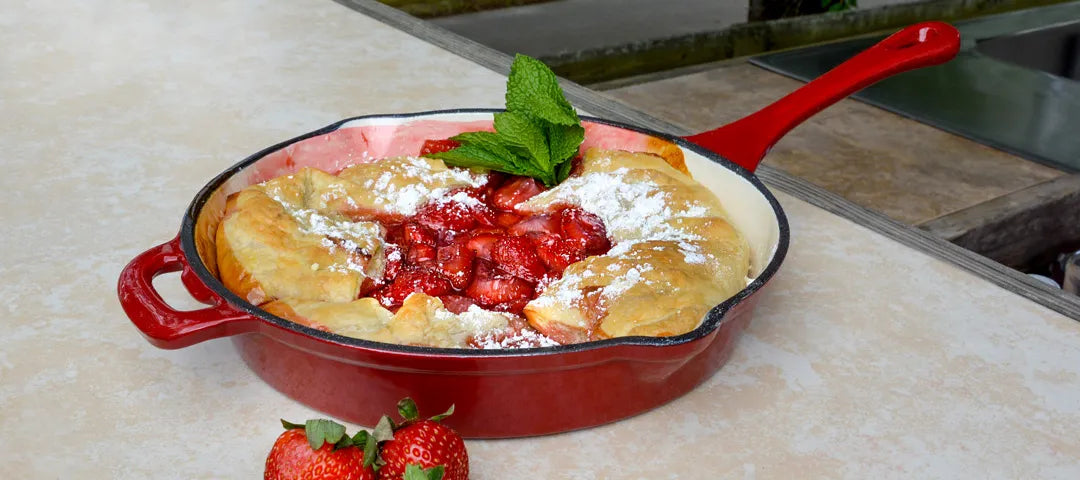 Strawberry Compote Puff Pastry