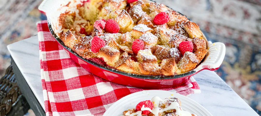 Raspberry Lemon Overnight French Toast