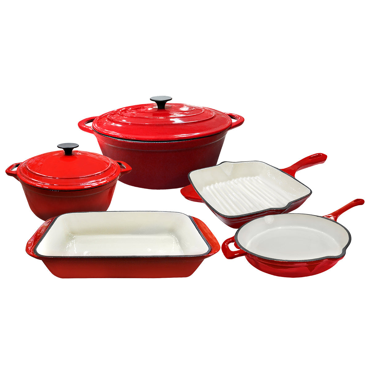 ENAMELED CAST IRON