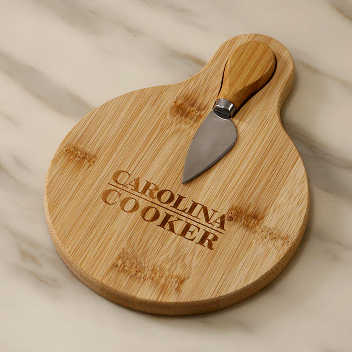 BAMBOO CHEESEBOARD W/ KNIFE