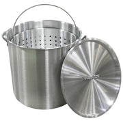 100QT STOCK POT W/ LID & BASKET
