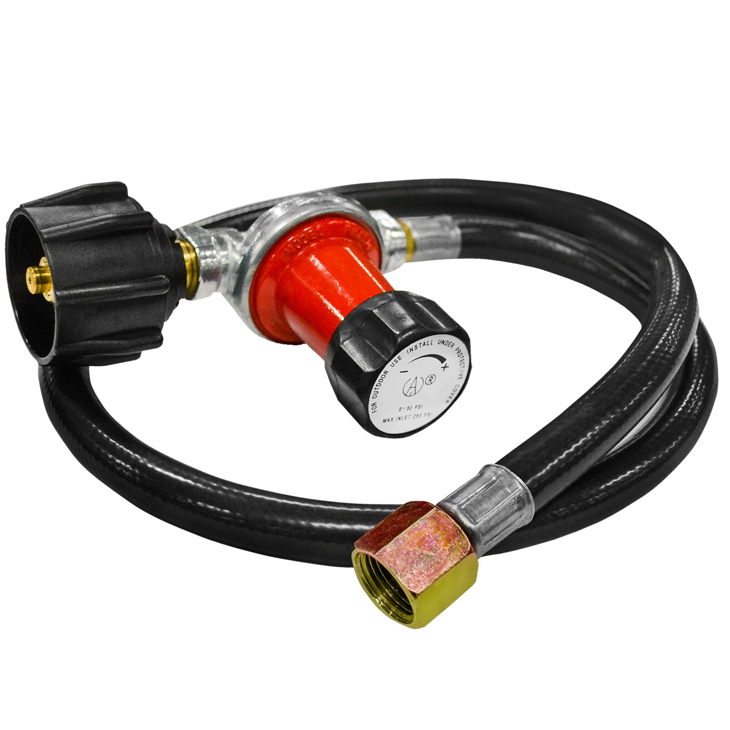 0-30 PSI HP REGULATOR & 30" HOSE