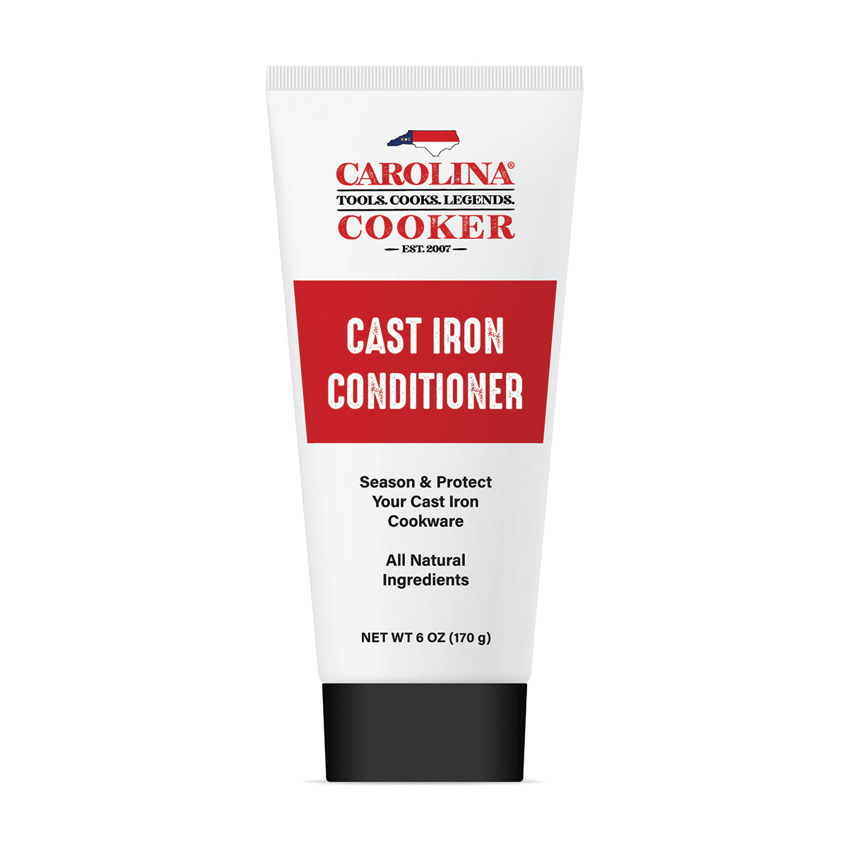 Cast Iron Conditioner, All Natural, 6 Oz. – Carolina Cooker