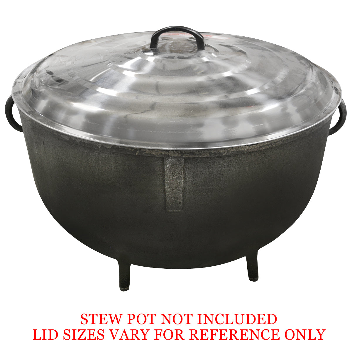 75GAL STEW POT LID W/ HNDL, SS