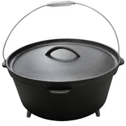 20QT CAST IRON DUTCH OVEN W/ LID