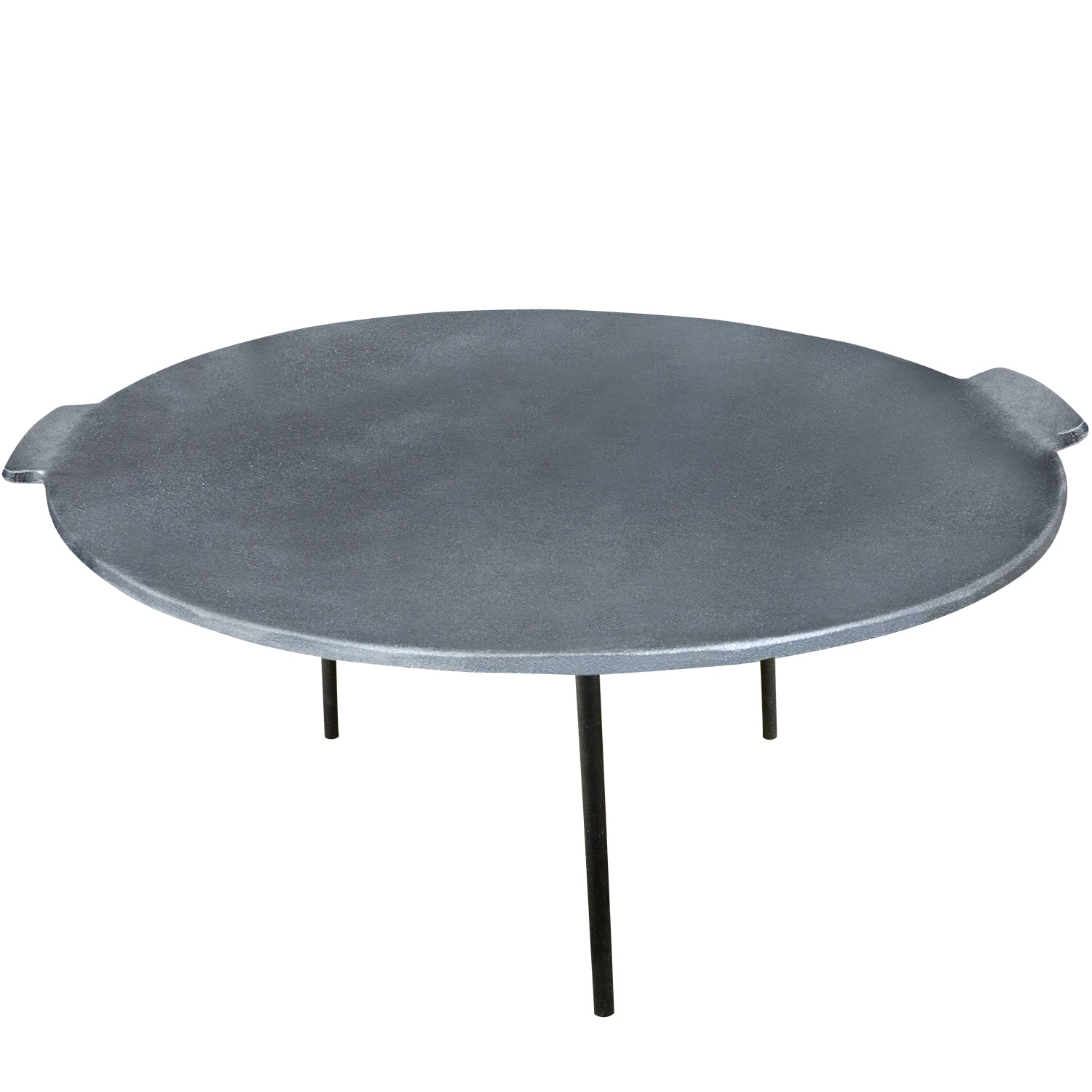 17" RND CAST IRON GRIDDLE W/