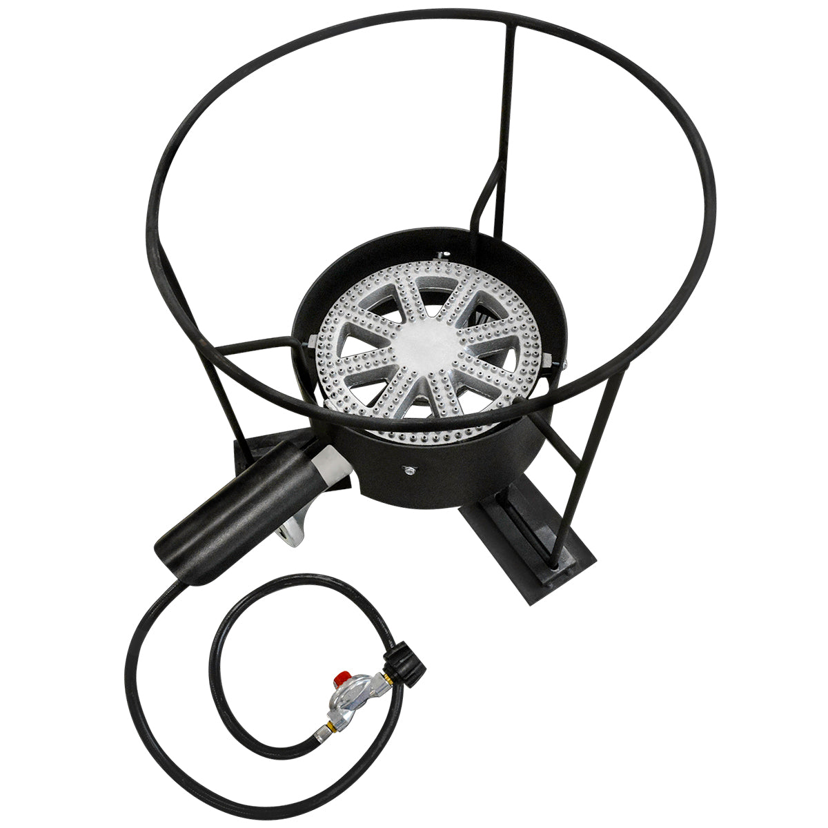 10GAL CAST POT & BURNER STAND W/