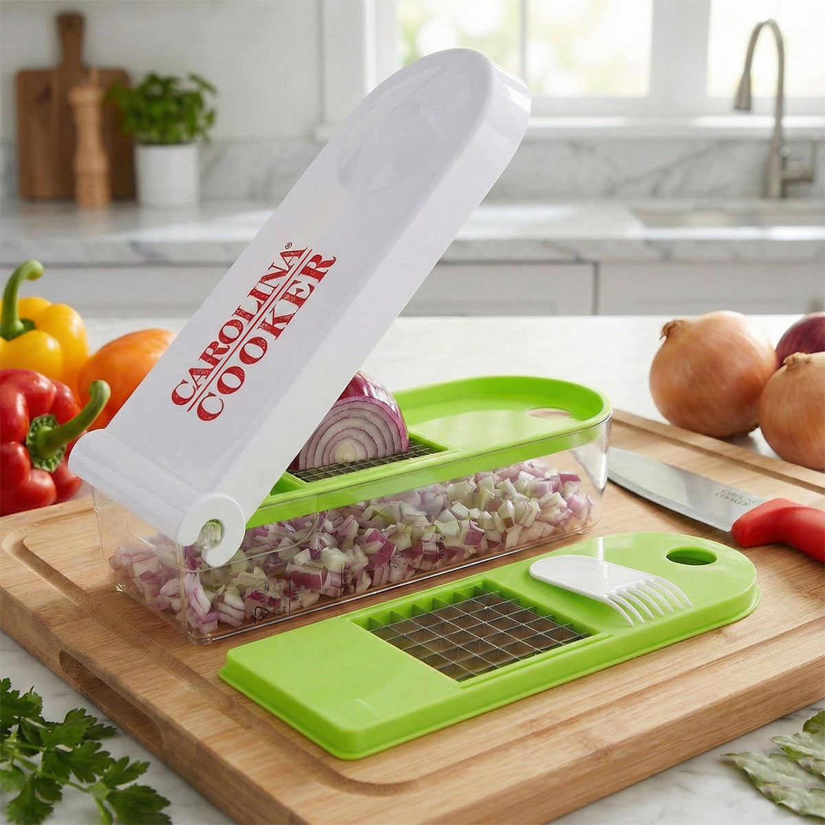 MANUAL PRESS VEGGIE CHOPPER