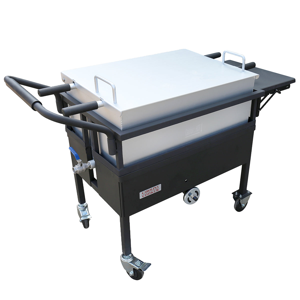140QT STEAMER/BOILER COMBO CART