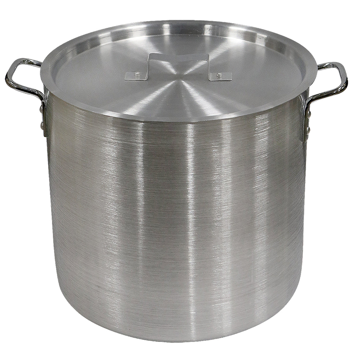 24QT STOCK POT W/ LID, AL