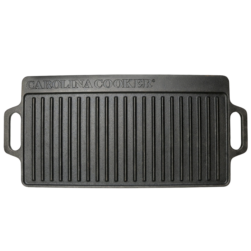 17.5" PRESEASONED CAST GRIDDLE