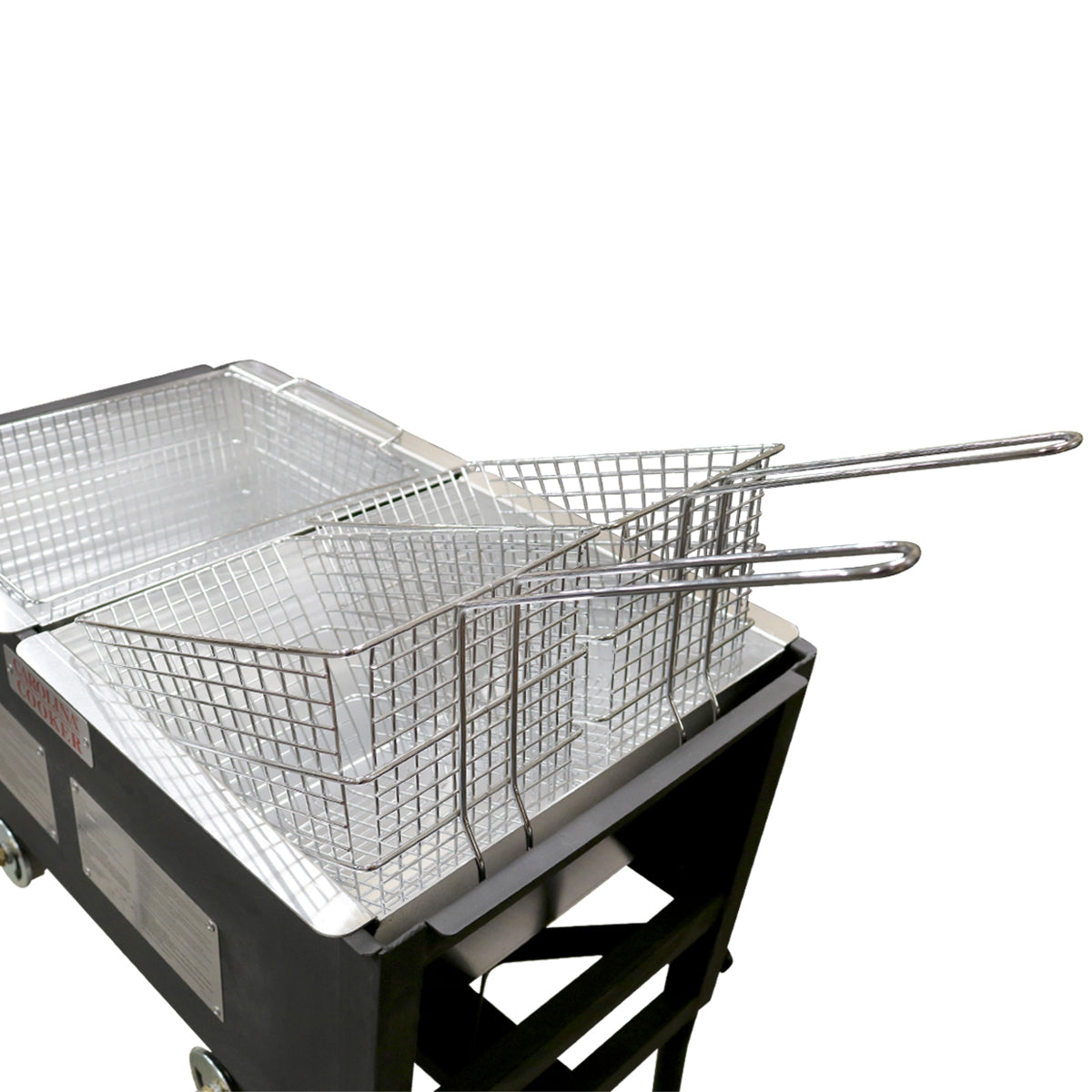 2 BURNER FRYER W/ 3 BASKETS