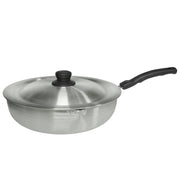 10" FRY PAN W/ POUR SPOUT & LID