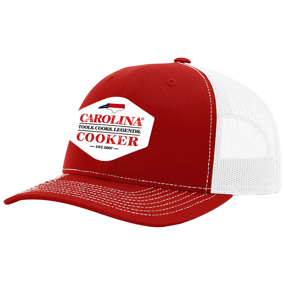 CC RED WOVEN CAP