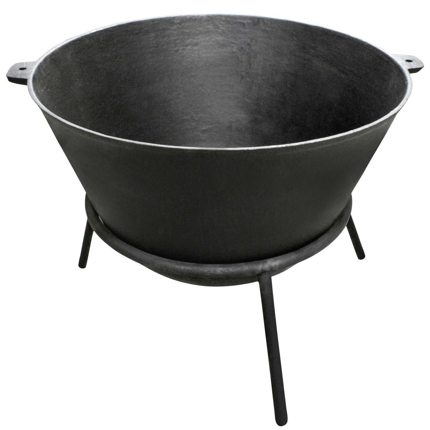 75GAL CAST IRON STEW POT & STAND