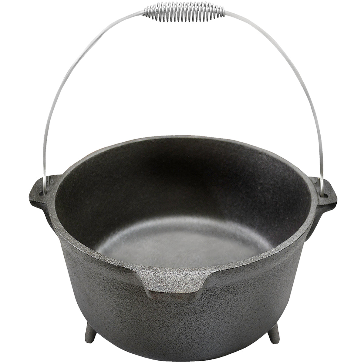 9QT CAST IRON DUTCH OVEN W/ FEET