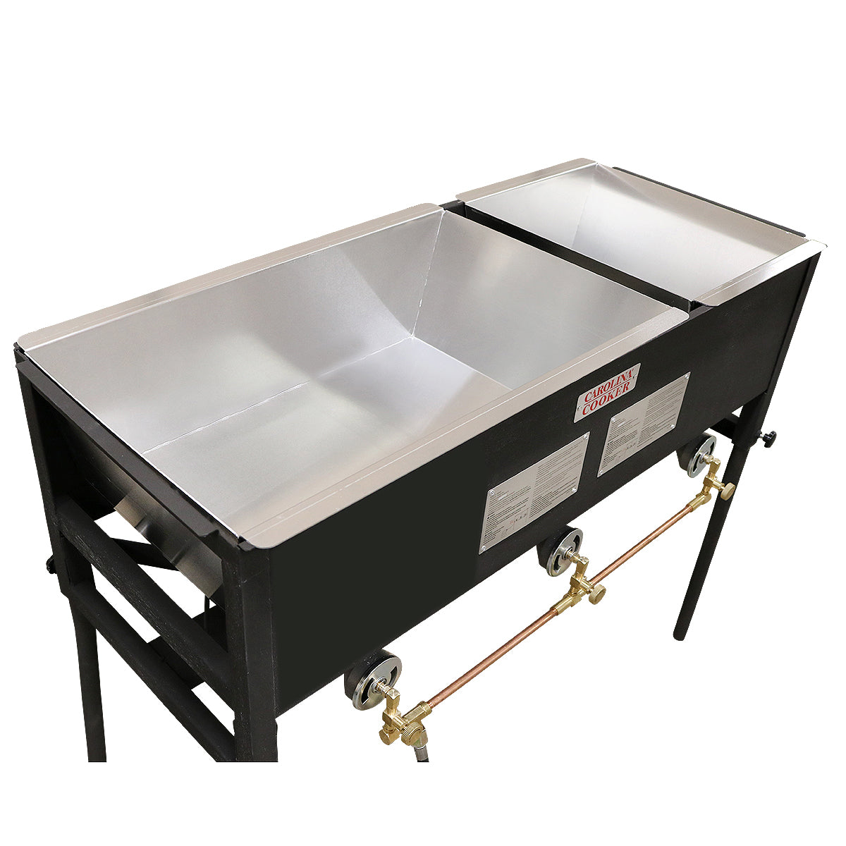 3 BURNER FRYER W/ 2 BASKETS