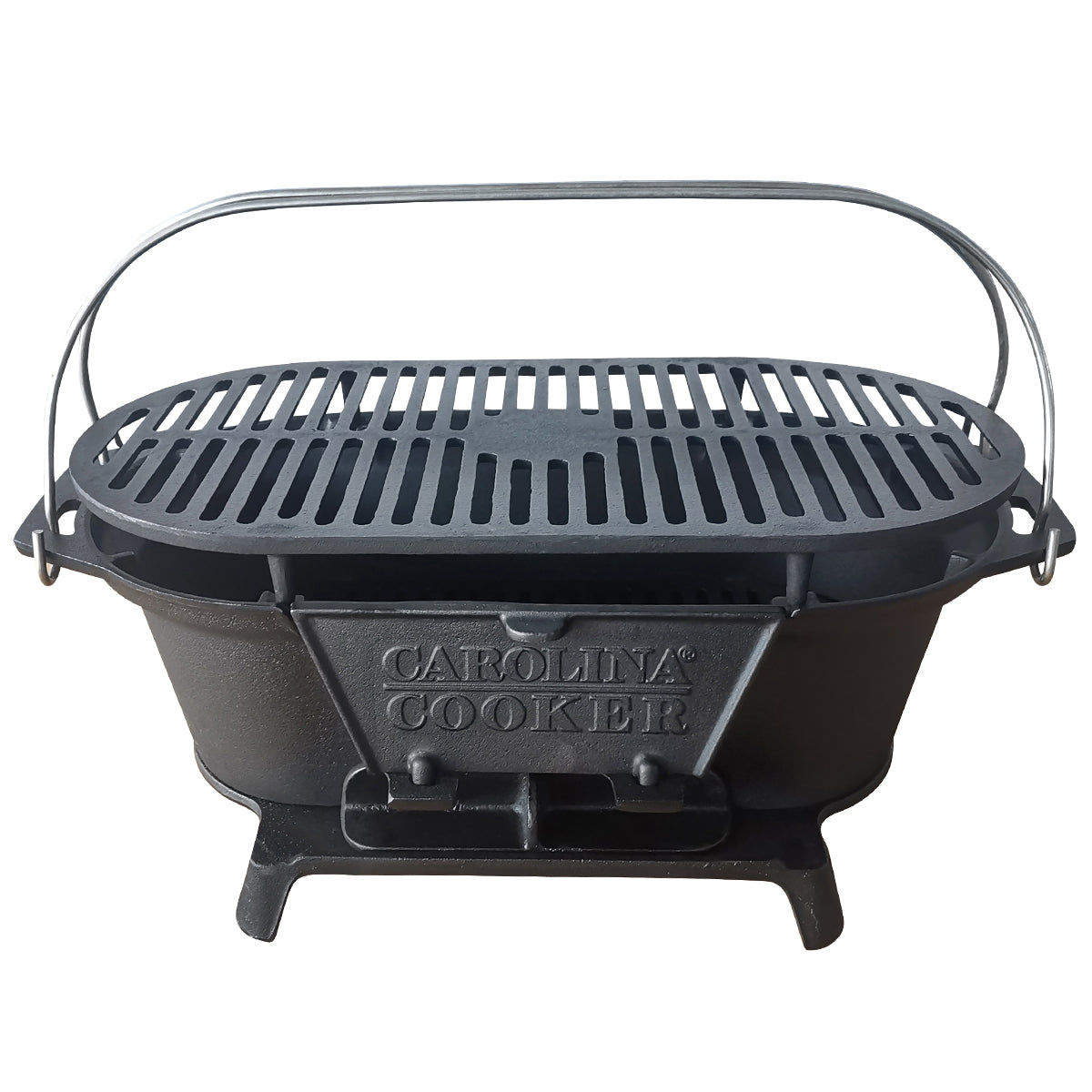 CAST IRON CHARCOAL GRILL