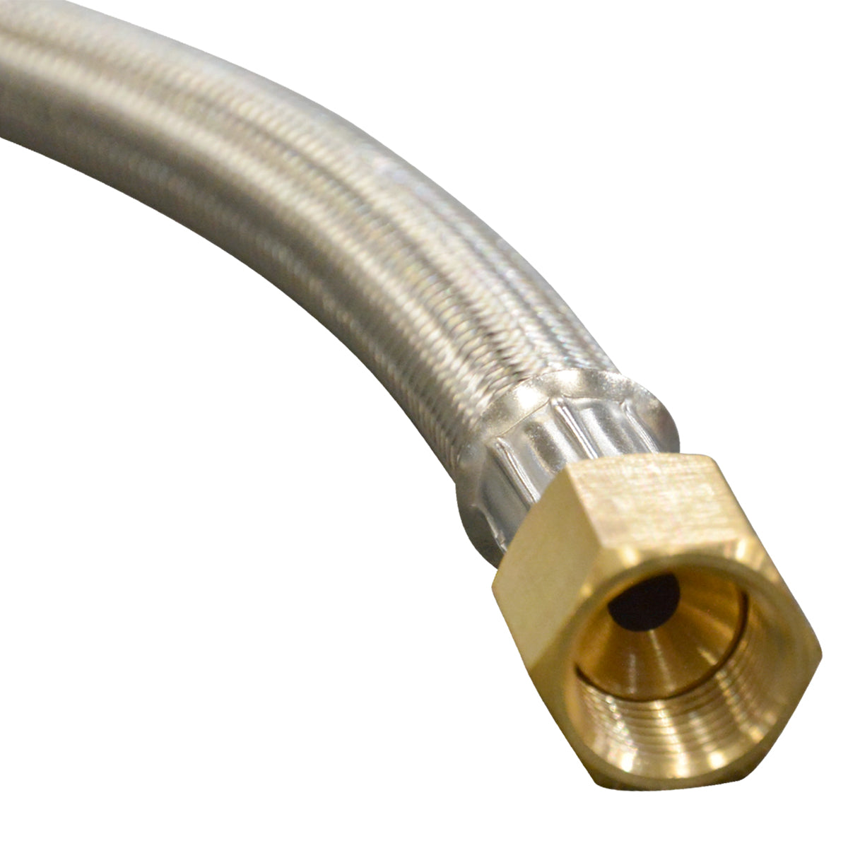 BBQ PIG COOKER BRAIDED HOSE SS