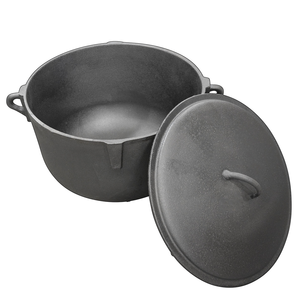 14QT CAST IRON POT W/ LID