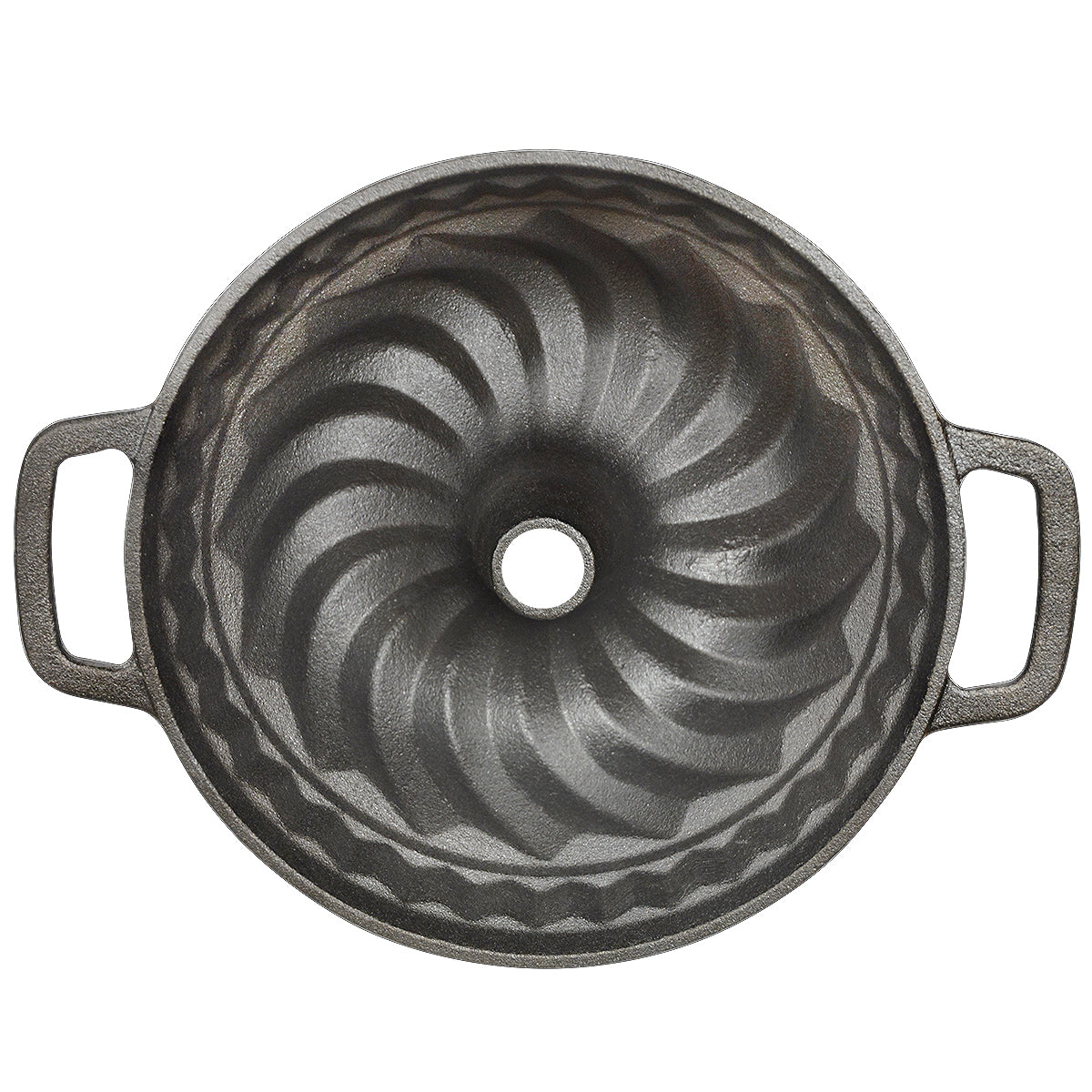 NORDIC FLUTED CAST IRON CAKE PAN