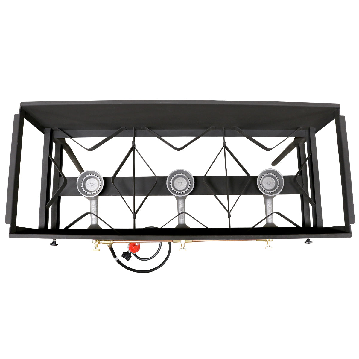 3 BURNER FRYER W/ 2 BASKETS