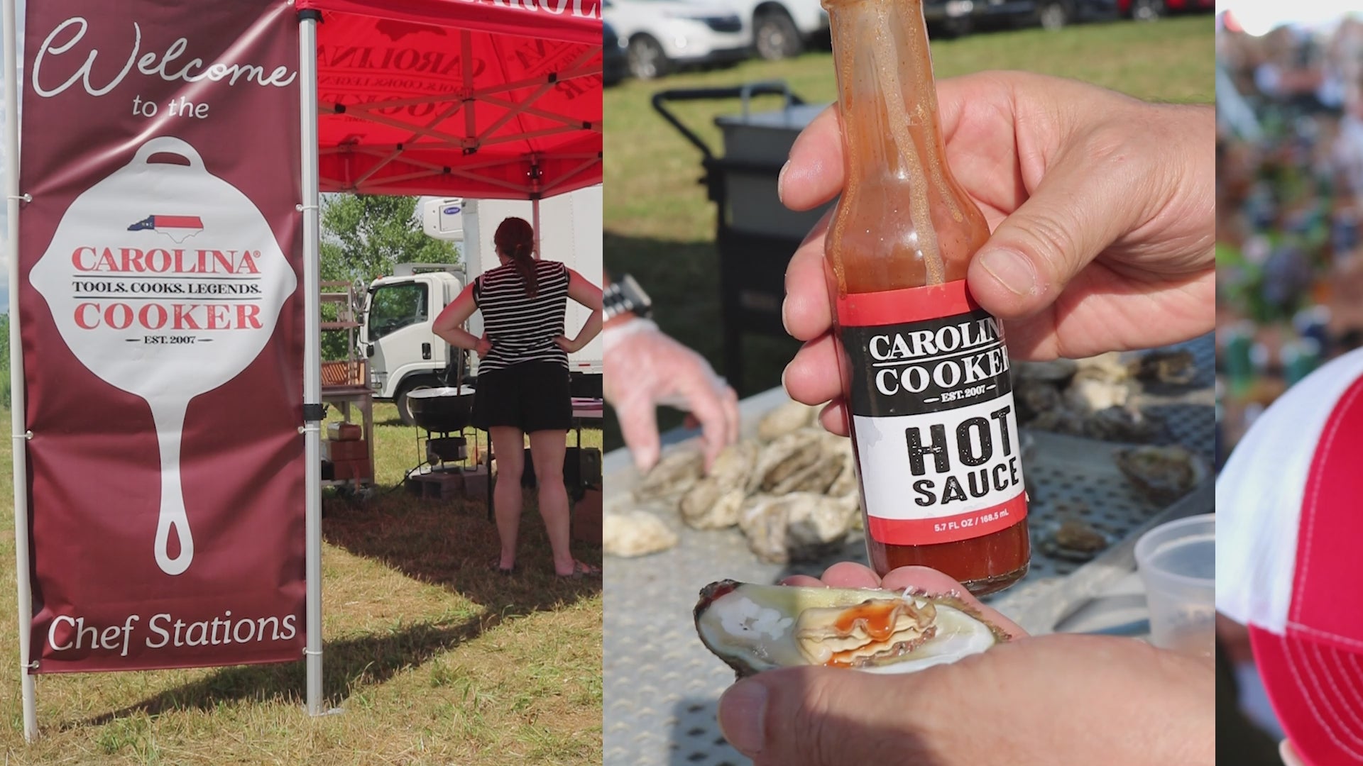 Load video: video showing a carolina cooker event