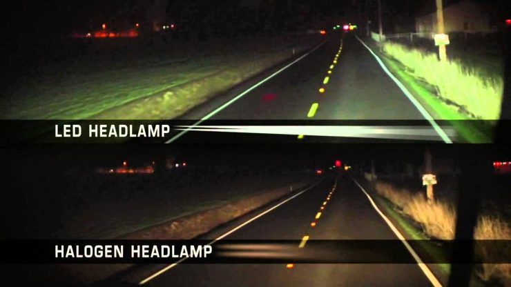 LED Headlamp vs Halogen Headlamp