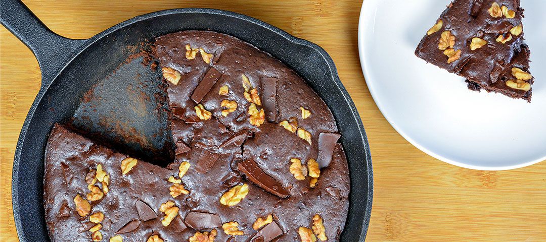 Skillet Fudge Brownie Recipe