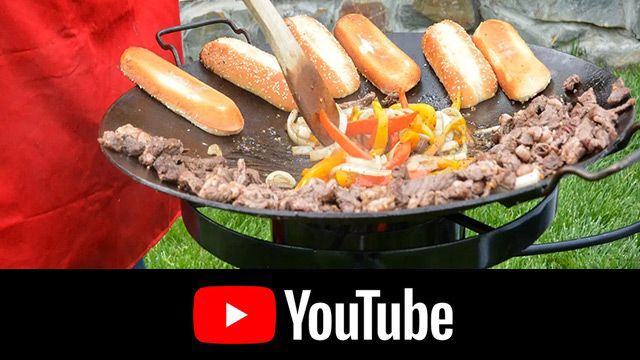 Philly Steak & Cheese on the Cowboy Wok Video